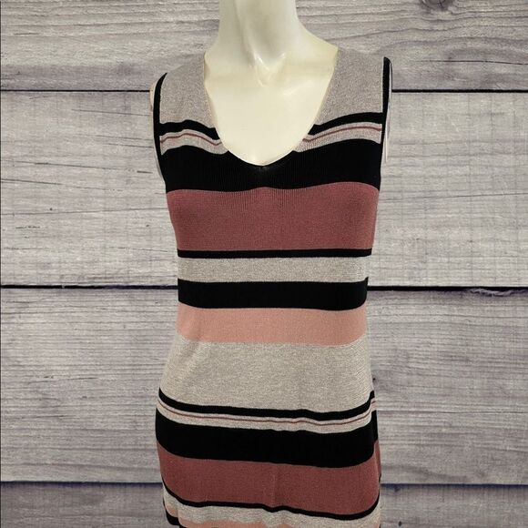 Chico's Multi color Stripe sweater Small NWOT - Picture 4 of 7